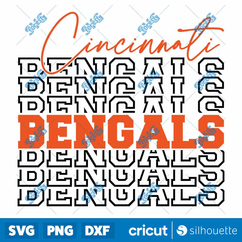 Cincinnati Bengals SVG