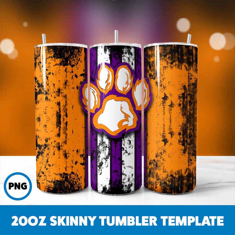 Clemson Tigers Tumbler Wrap