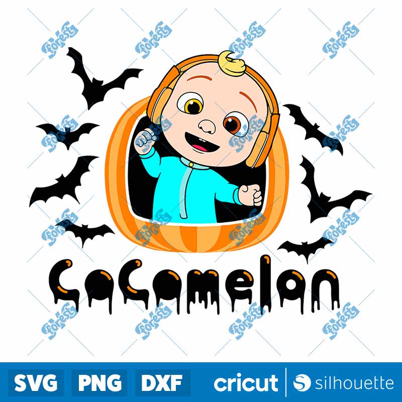 Cocomelon Halloween SVG