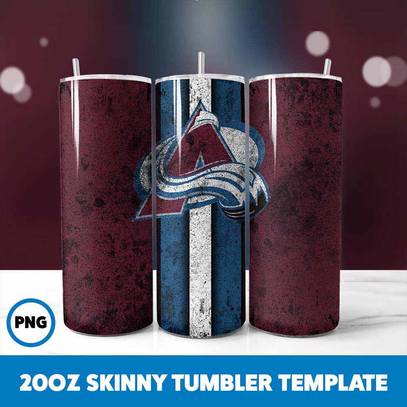 Colorado Avalanche Grunge
Tumbler Wrap