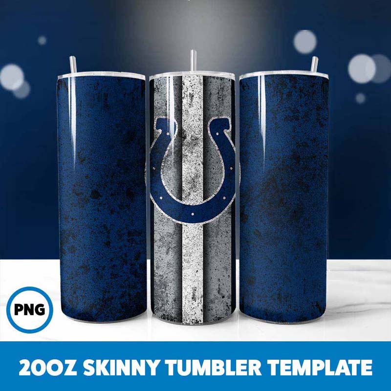 Colts Grunge Football Tumbler
Wrap