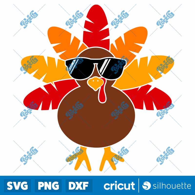 Cool Turkey SVG