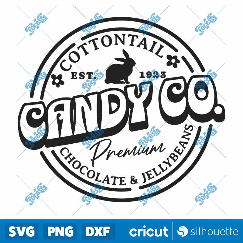 Cottontail Candy Co SVG