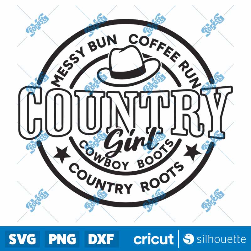 Country Girl SVG