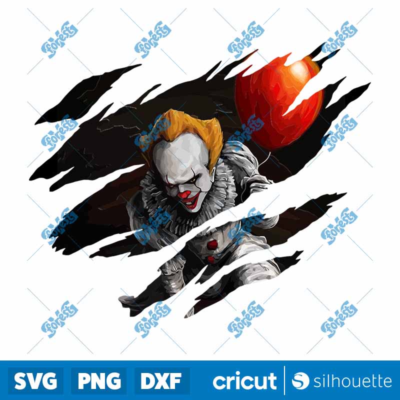 Crack Pennywise PNG