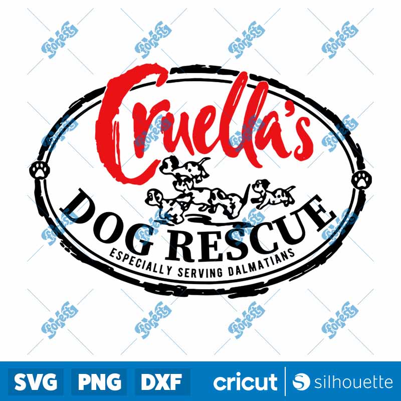 Cruella?s Dog Rescue SVG