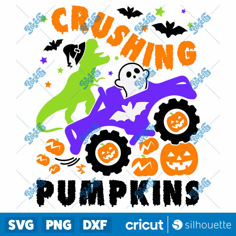 Crushing Pumpkins SVG