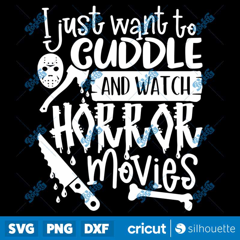 Cuddle And Watch Horror Movies
  SVG