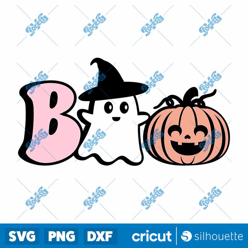 Cute Boo SVG-PNG