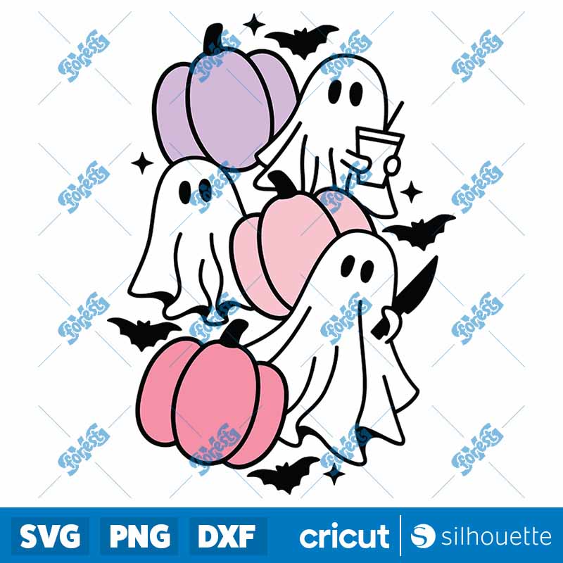 Cute Ghost SVG