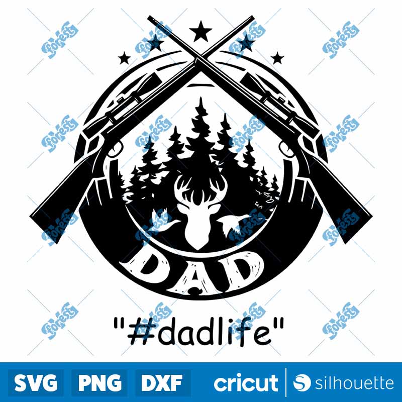 Dad Hunting SVG