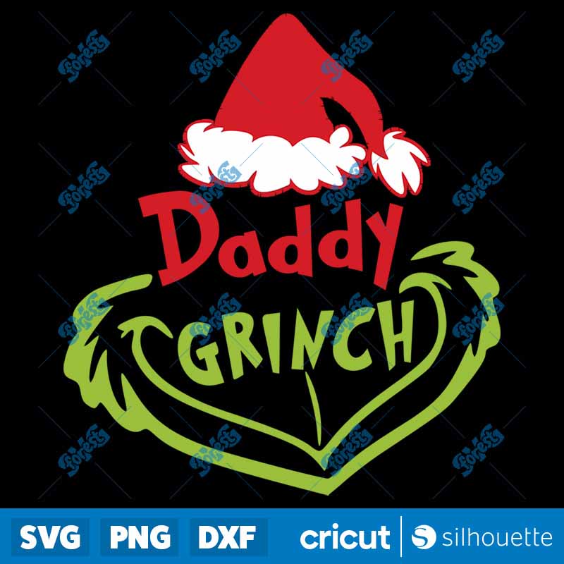 Daddy Grinch SVG