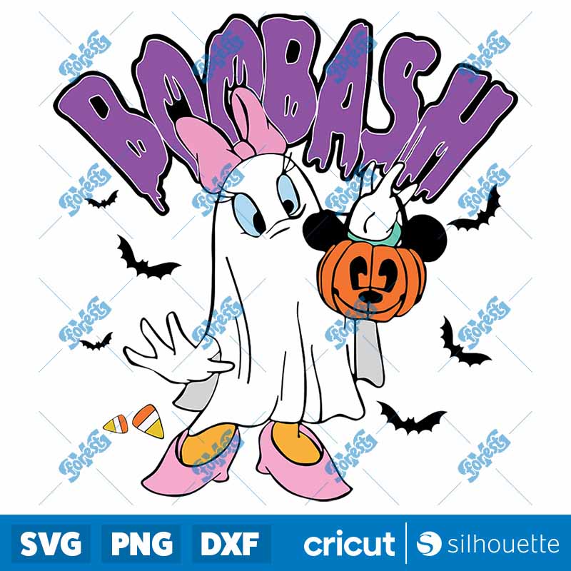 Daisy Duck Boo Bash SVG