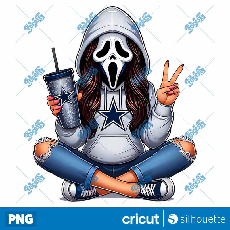 Dallas Cowboys Movie Ghost
  Girl Football PNG