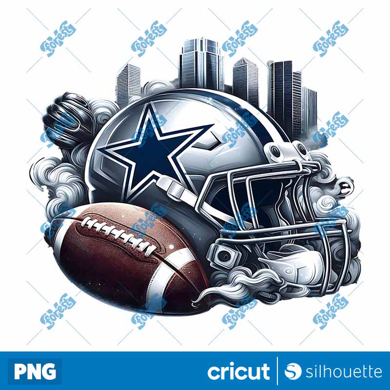 Dallas Cowboys NFL Helmet PNG