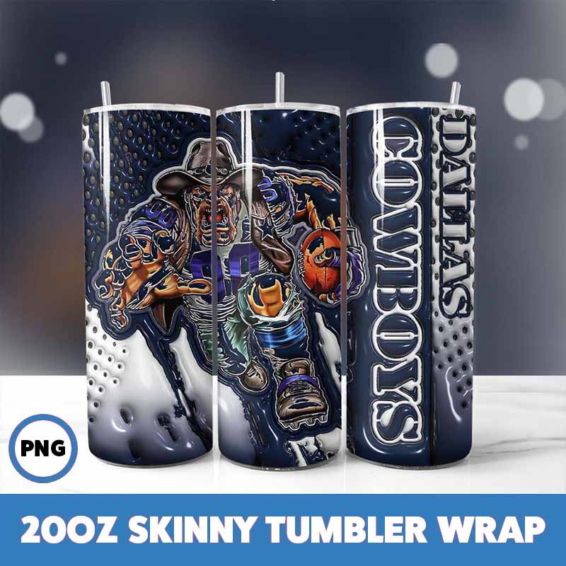 Dallas Cowboys NFL Tumbler
  Wrap