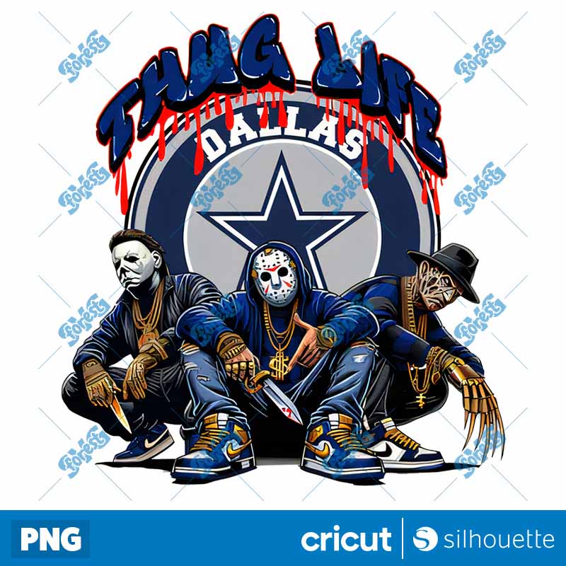 Dallas Cowboys Thug Life
  Horror NFL Football PNG