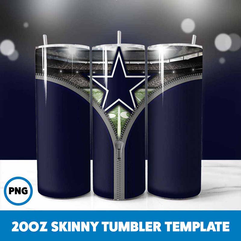 Dallas Cowboys Zipper Tumbler
  Wrap