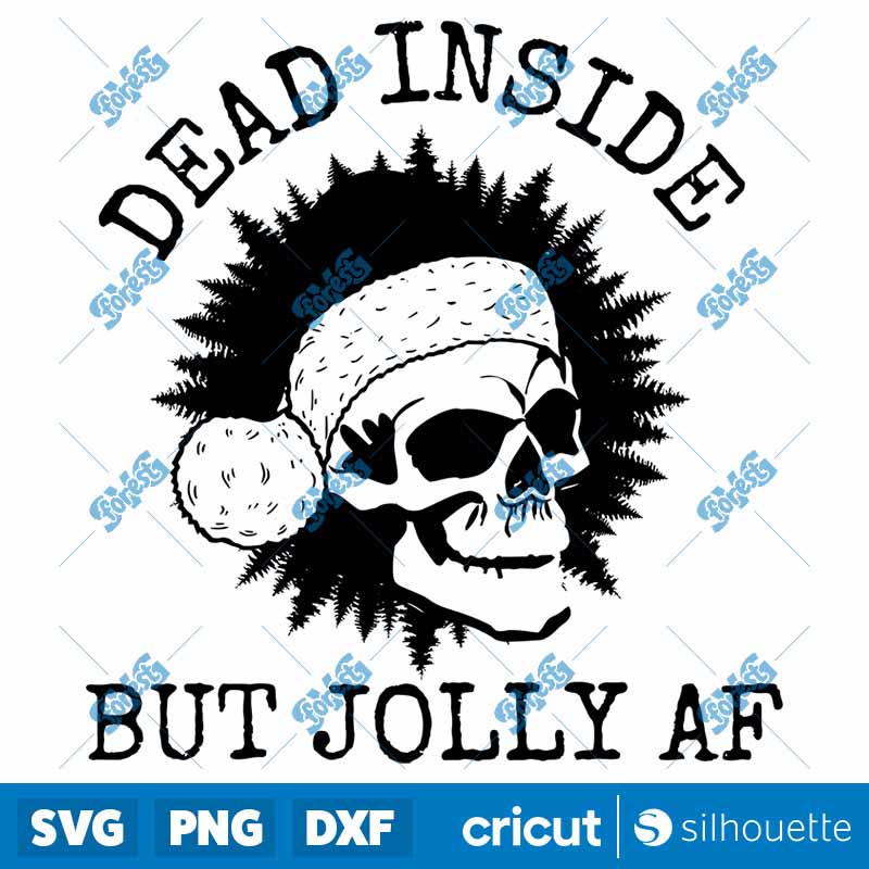 Dead Inside Christmas SVG