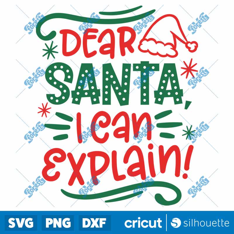 Dear Santa Explain Bailey And
  Ginger SVG