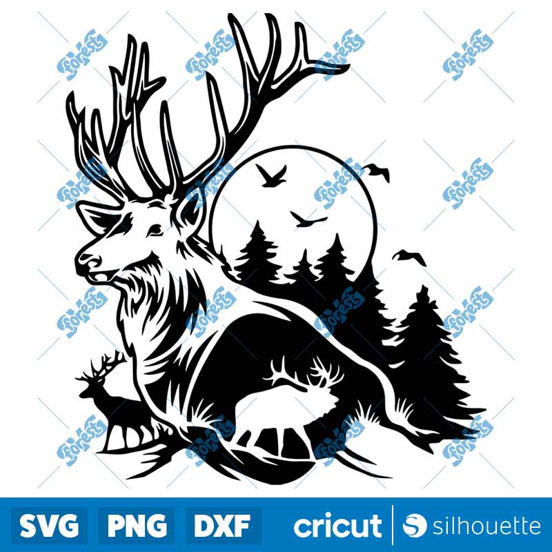 Deer Reindeer SVG