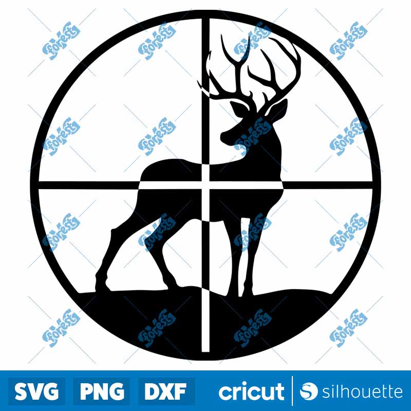 Deer Scope SVG