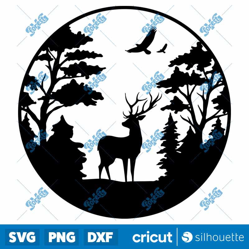 Deer Wildlife SVG