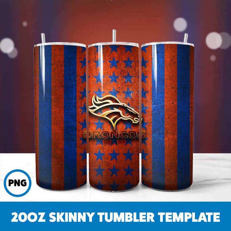 Denver Broncos Tumbler Wrap