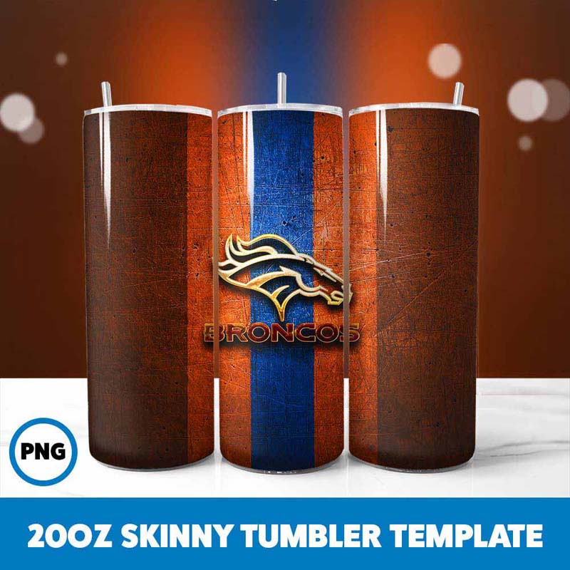 Denver Broncos Tumbler Wrap