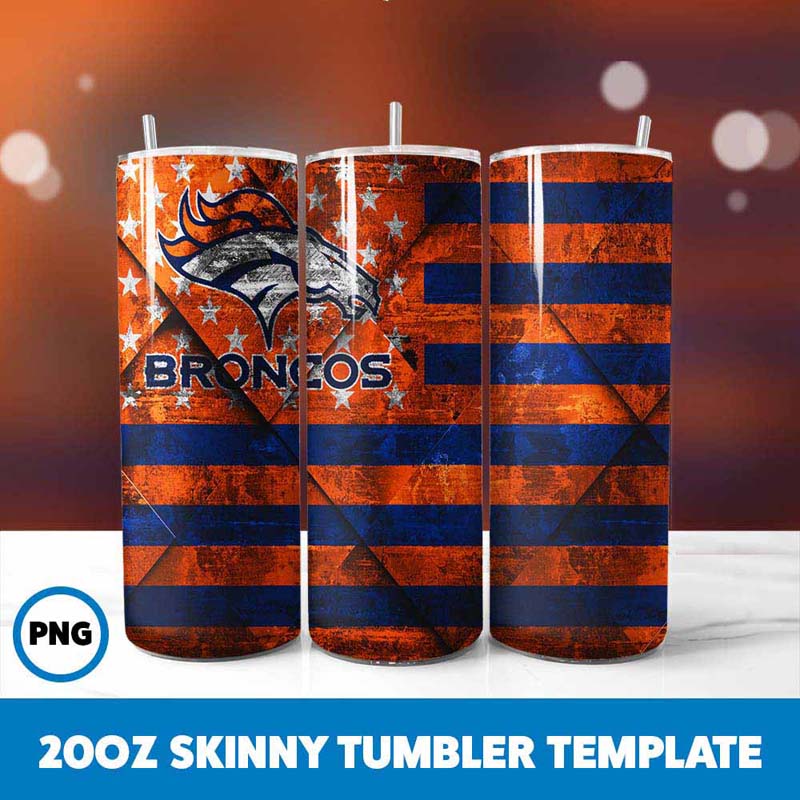 Denver Broncos Tumbler Wrap