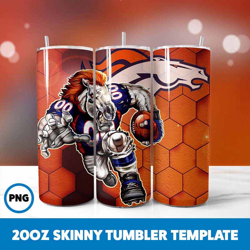 Denver Broncos Tumbler Wrap