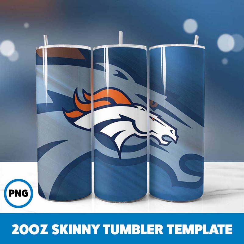 Denver Broncos 20oz Tumbler
  Wrap