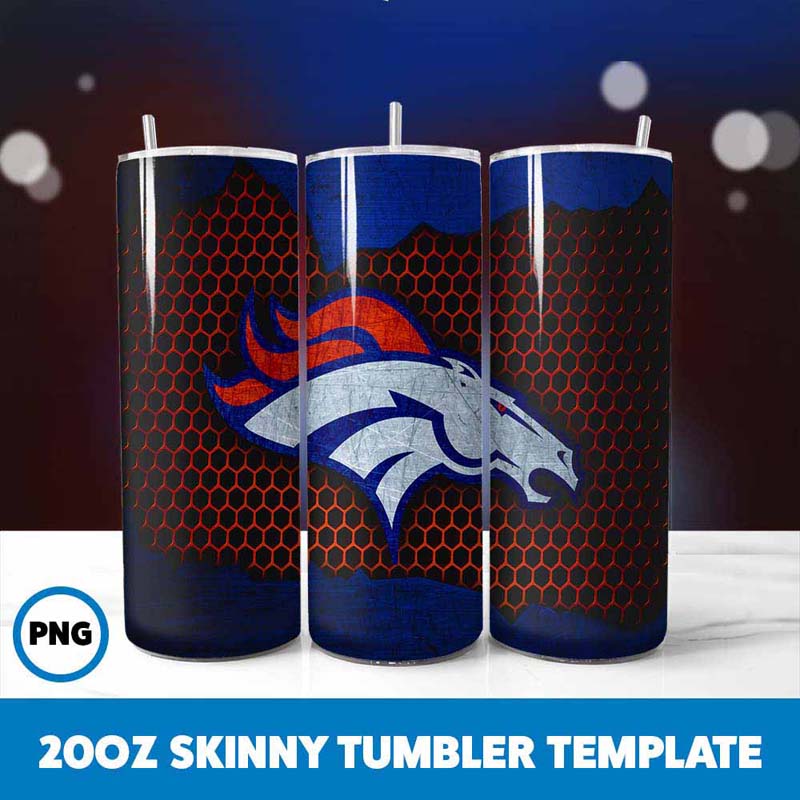 Denver Broncos Tumbler Wrap