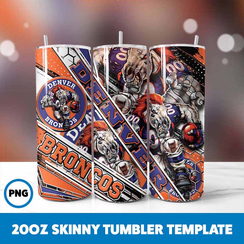 Denver Broncos Mascot Tumbler
  Wrap