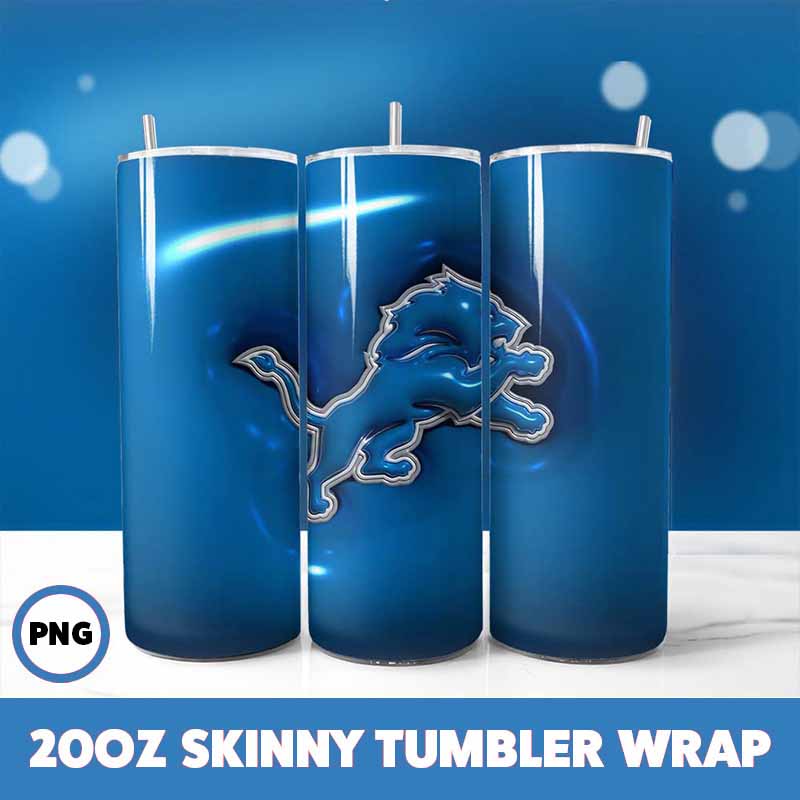 Detroit Lions NFL Tumbler Wrap