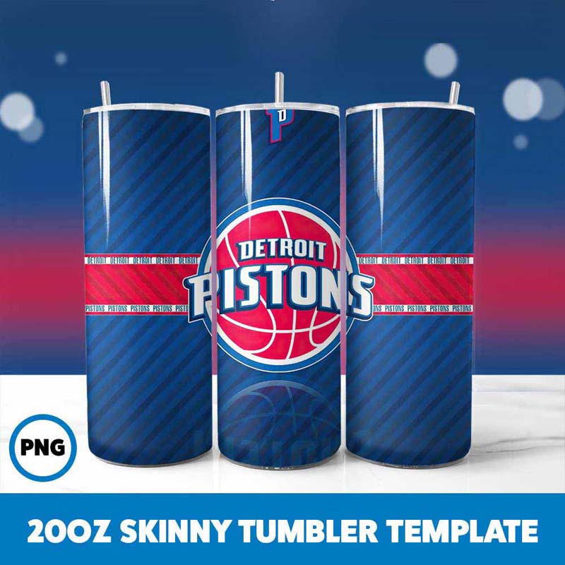 Detroit Pistons 20oz Tumbler
Wrap