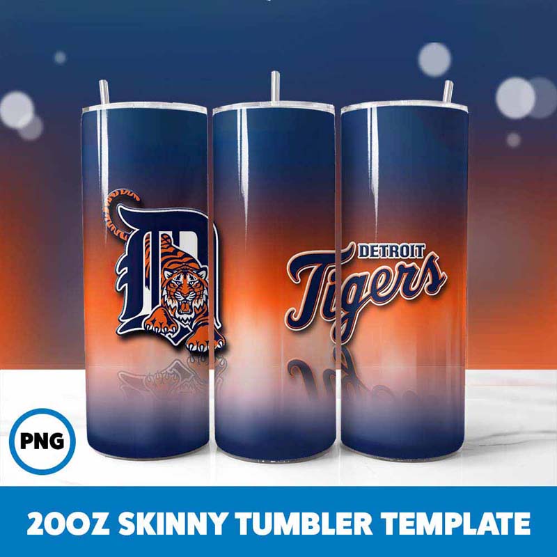 Detroit Tigers 20oz Tumbler
Wrap