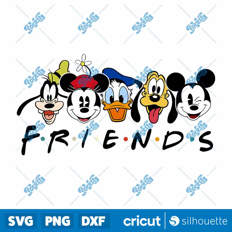 Disney Friends SVG