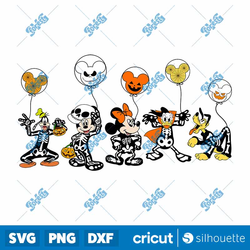 Disney Halloween Custome SVG