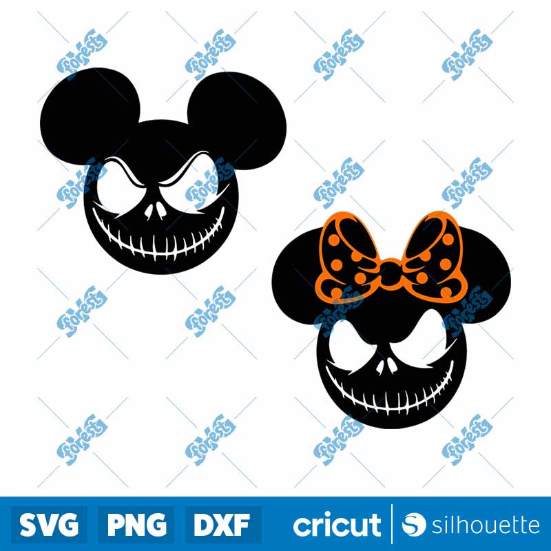 Disney Halloween Jack
  Skellington SVG