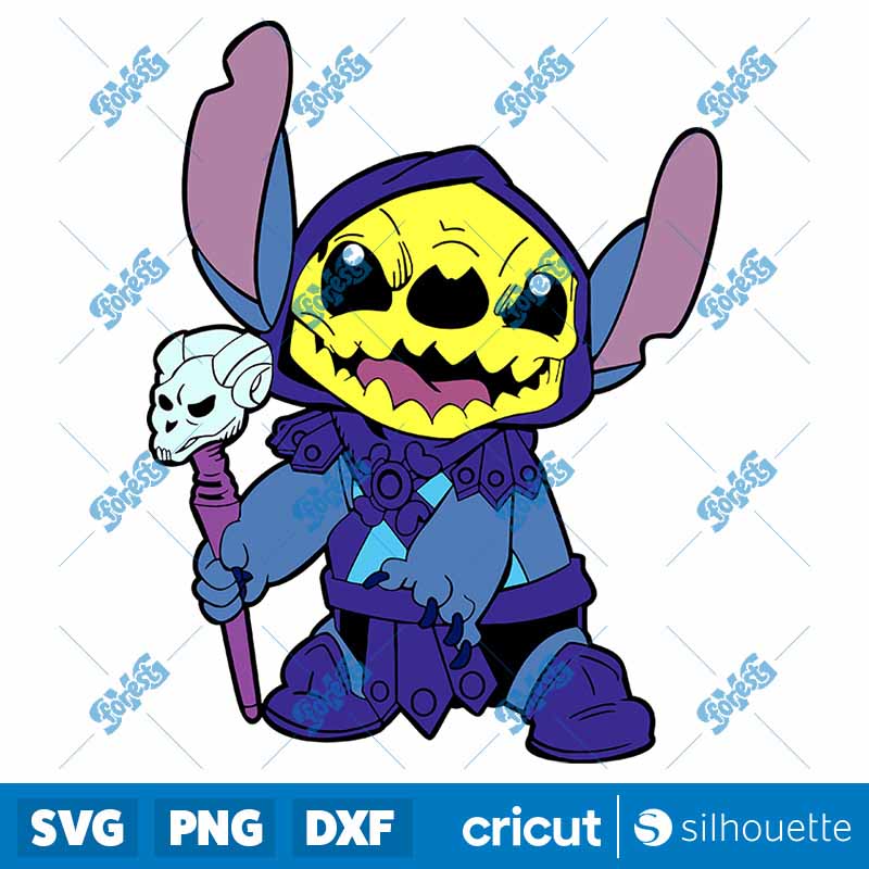 Disney Halloween Stitch SVG