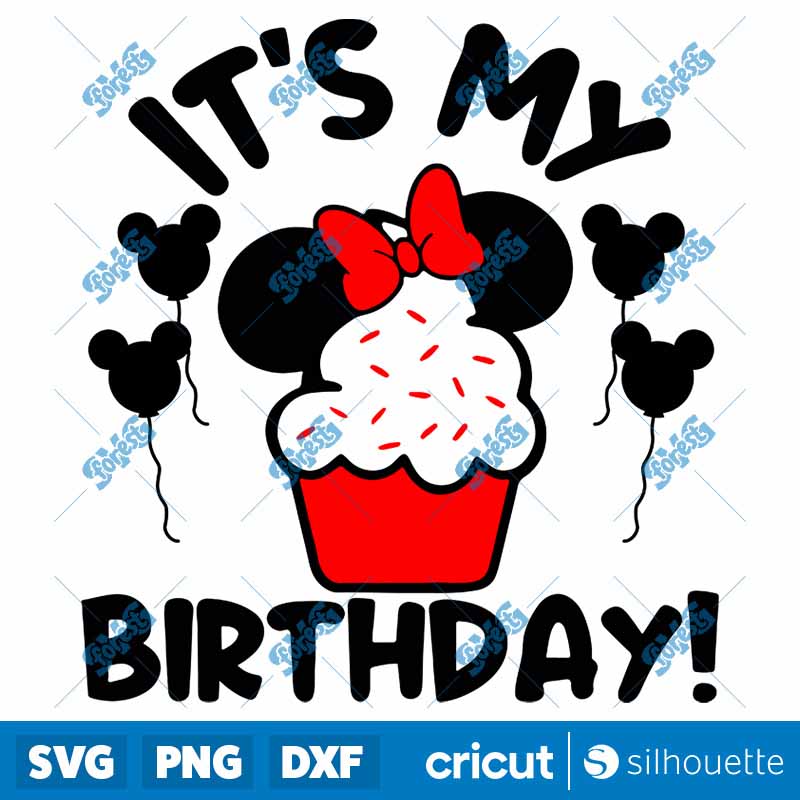 Disney It's My Birthday SVG