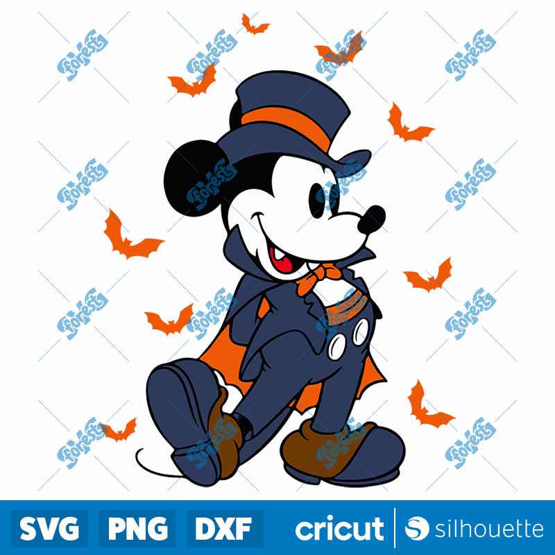 Disney Mickey Vampire SVG