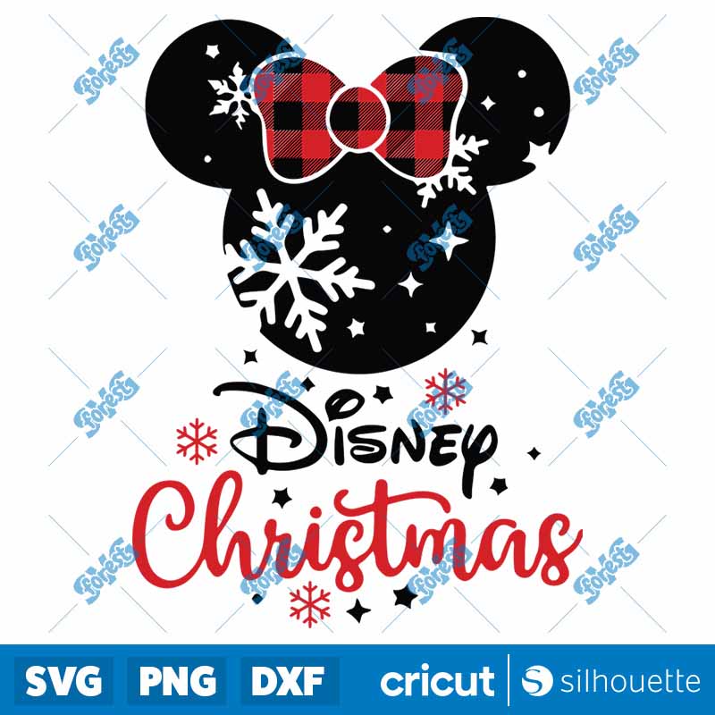 Disney Minnie Christmas SVG