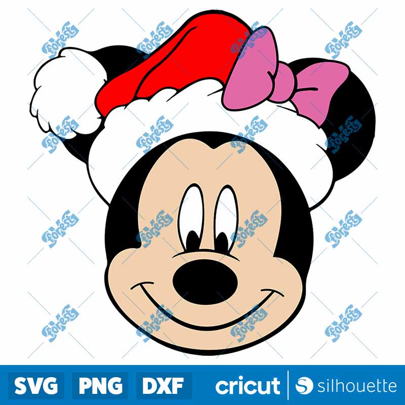 Disney Minnie Santa Hat SVG