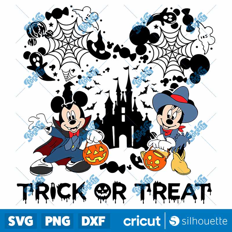 Disney Trick Or Treat SVG