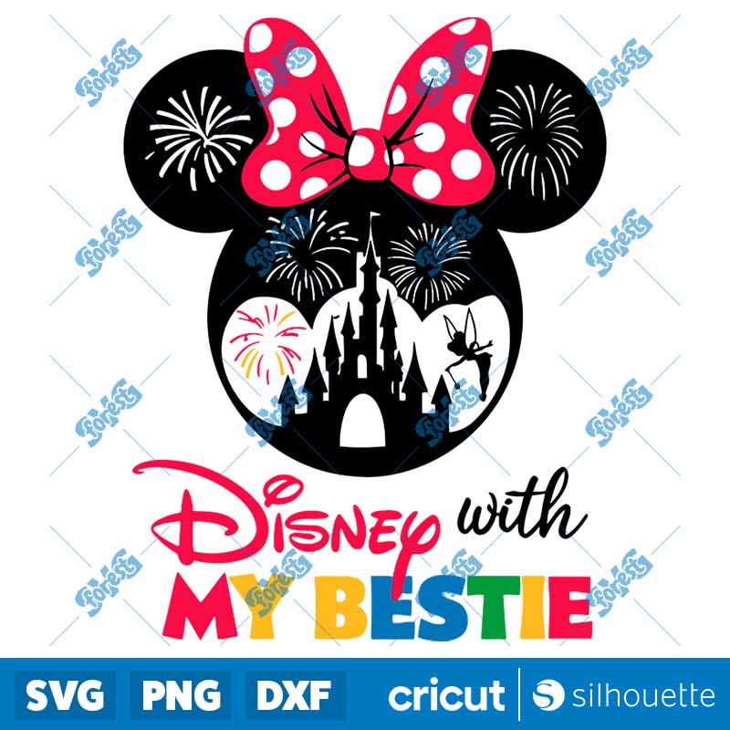 Disney With My Bestie Magic
Castle SVG