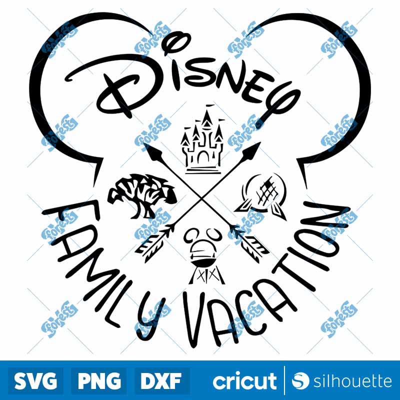 Disneyland Family Vacation SVG