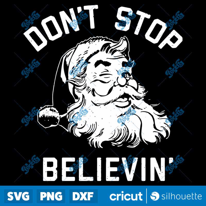 Don't Stop Believing SVG