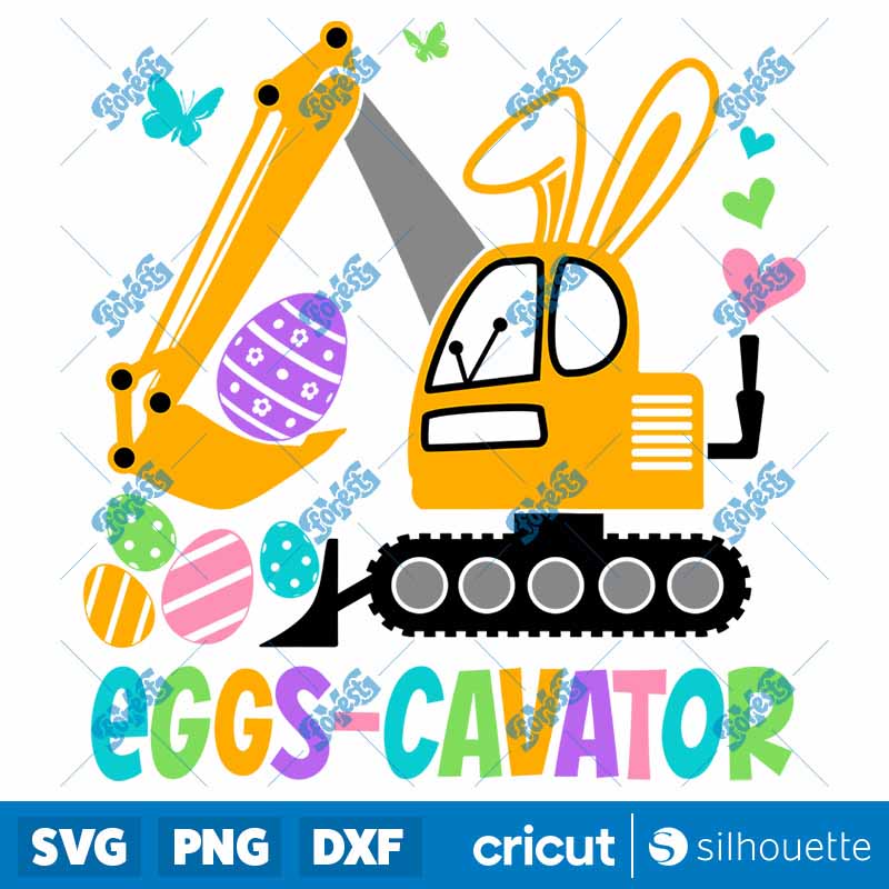 Eggs Cavator SVG